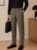 Men's Solid Full trouser - Image 2