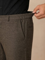 Men's Solid Full trouser - Image 4
