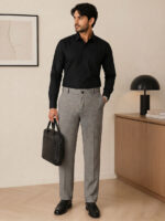 Men's Solid Full trouser - Image 5